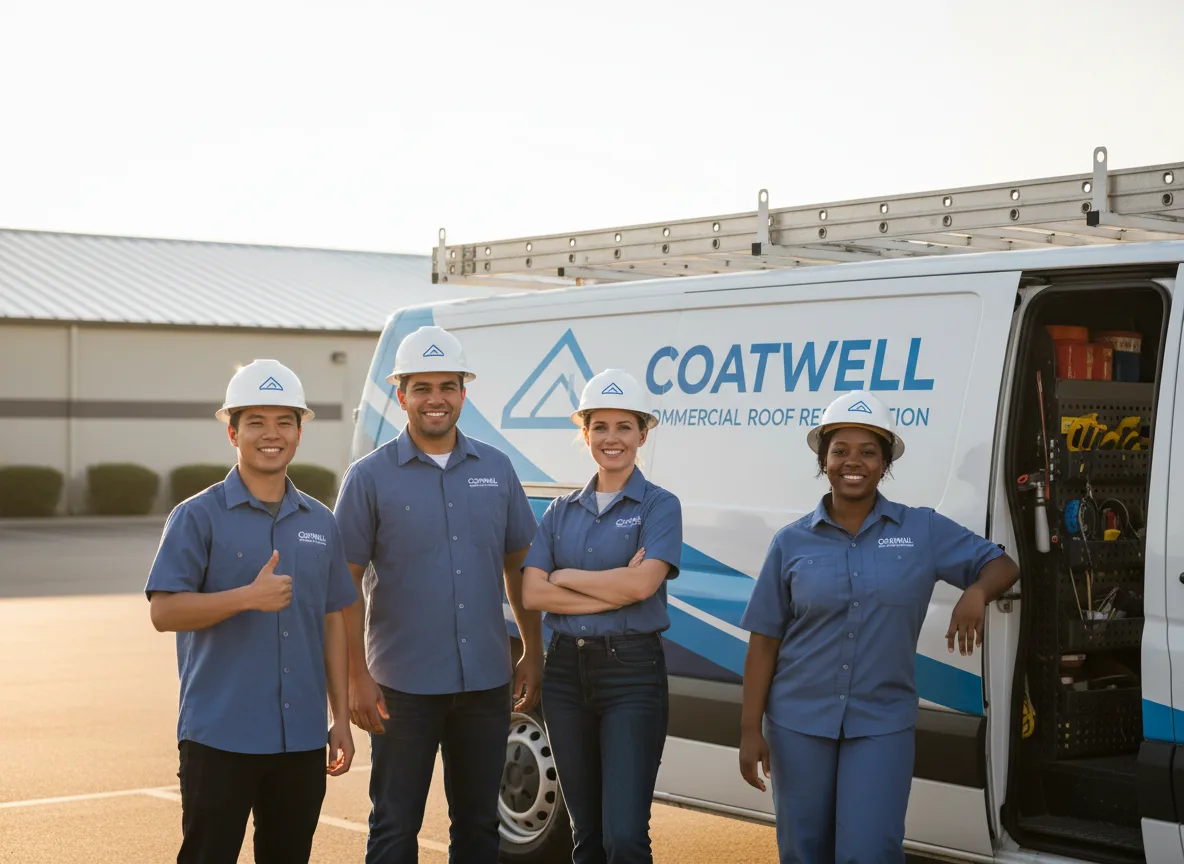 Commercial roof coating company in Palestine, IL